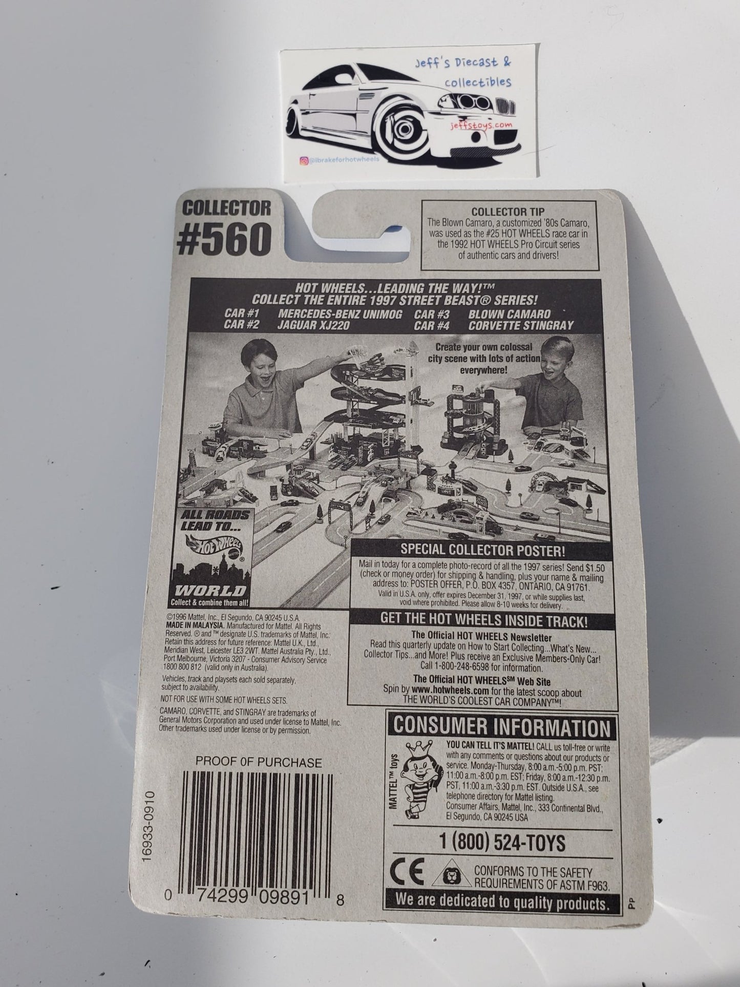 1997 Hot Wheels Corvette Stingray 560 Street Beast - I Bought a Yard Sale