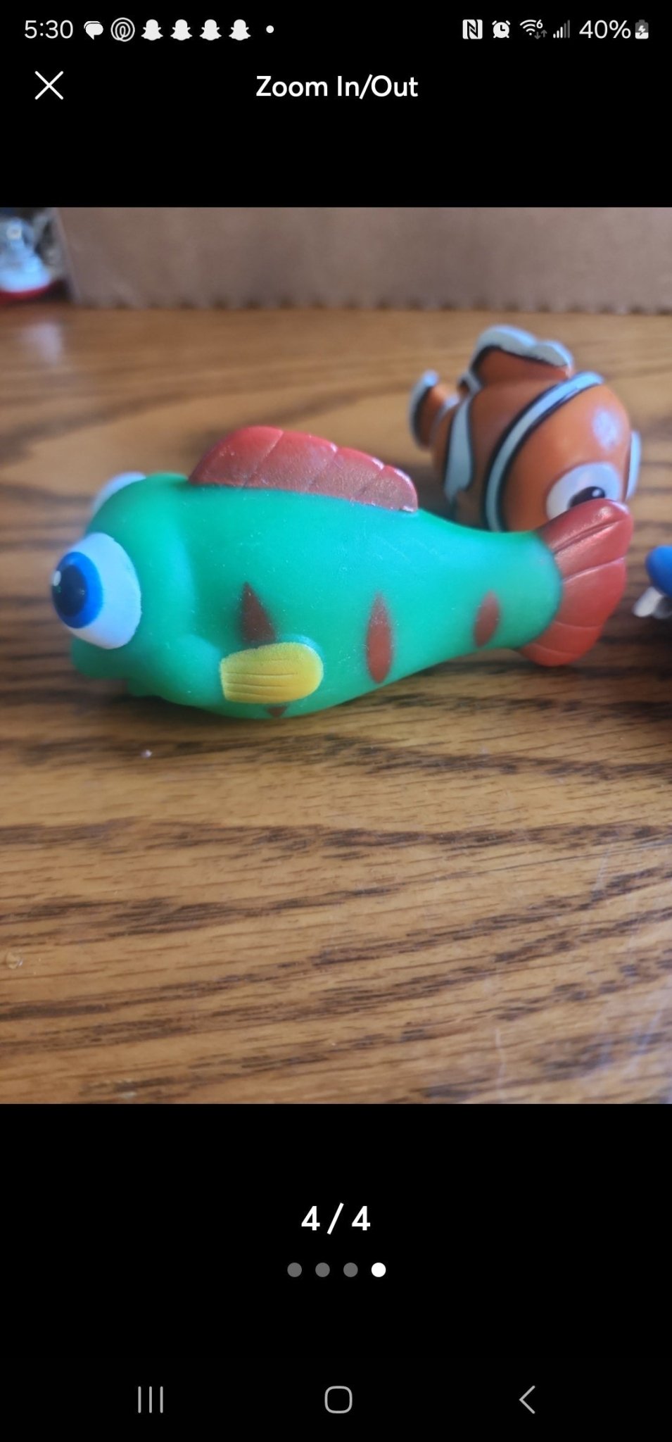 Disney Pixar Nemo Mini Figures Flounder, Dory, Kathy Bucktooth Fish, Marlin & - I Bought a Yard Sale