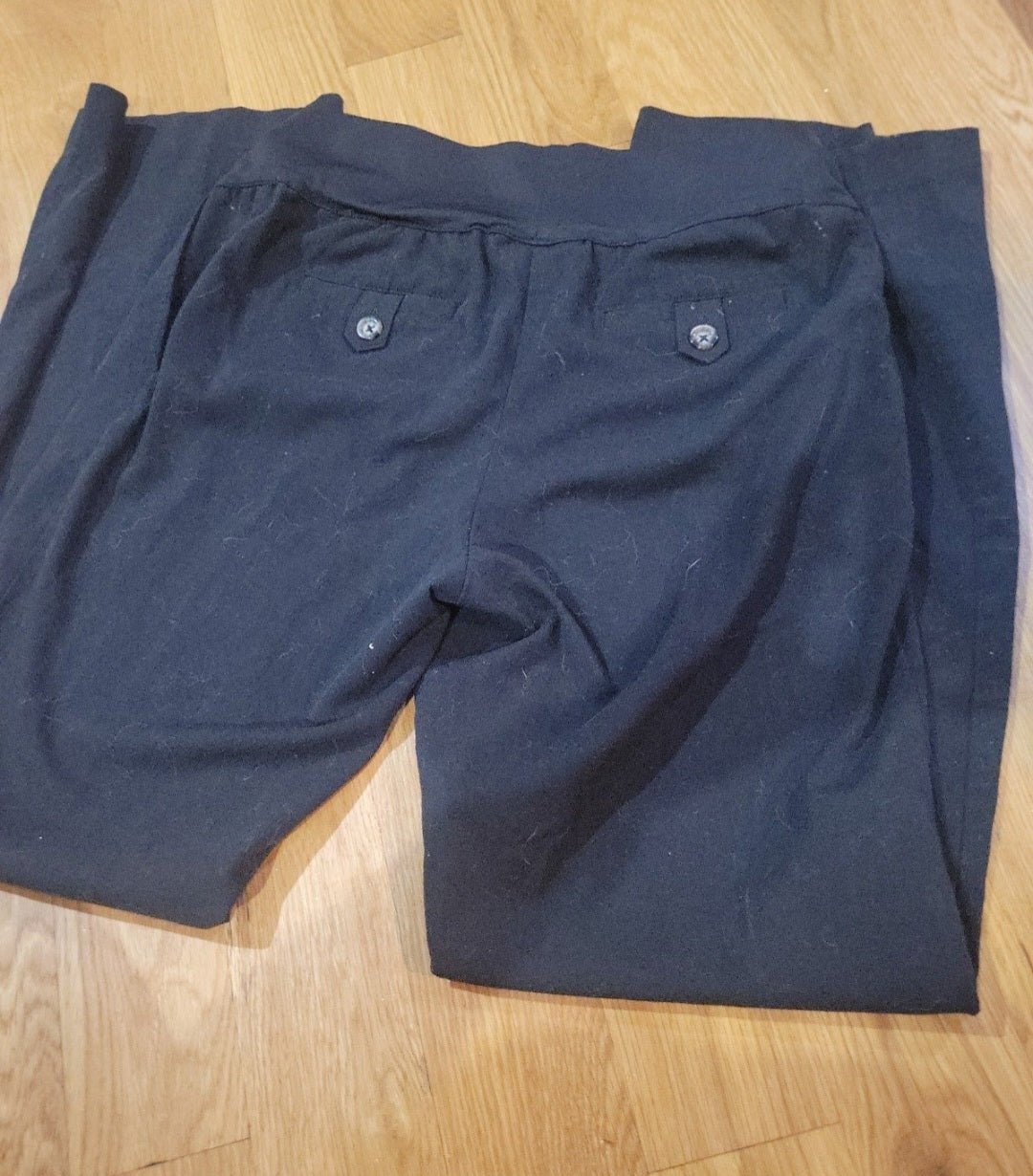 Liz Langer Maternity Black Pants size 2 - I Bought a Yard Sale