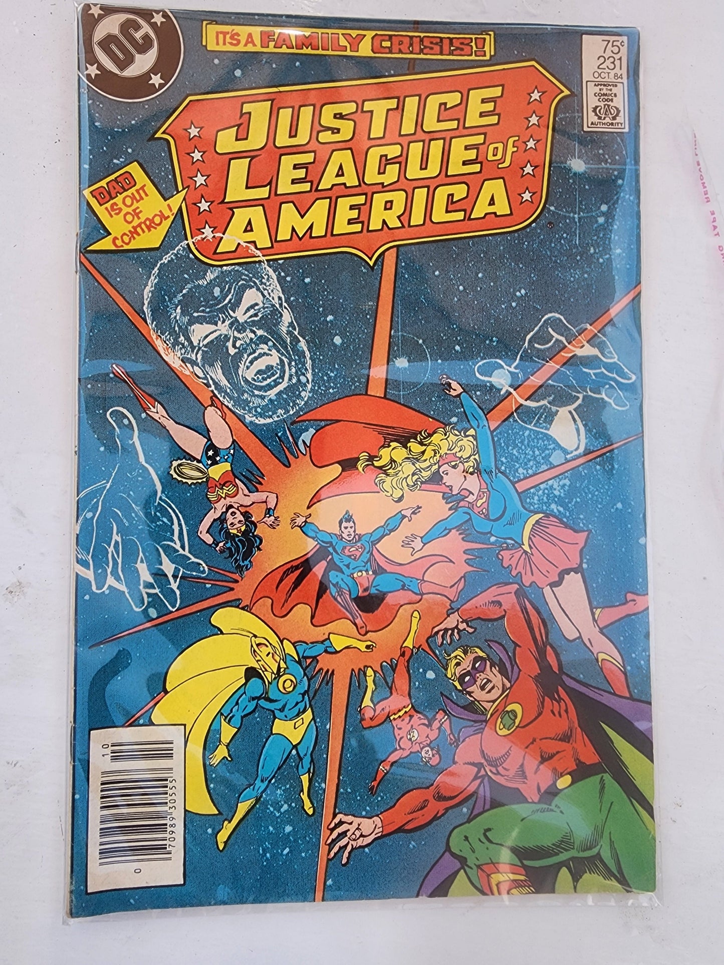 Justice League of America 231 JLA/ JSA Team-Up! 1984 DC Comic