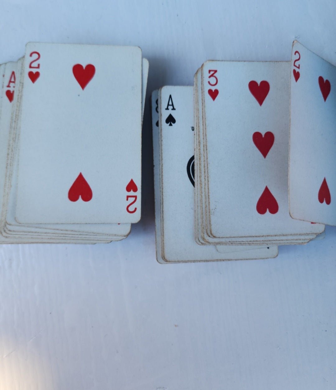 Vintage 2 Decks of Playing Cards Picture of Winfield Hospital, Congress Quality by the US Playing Card Co. - I Bought a Yard Sale