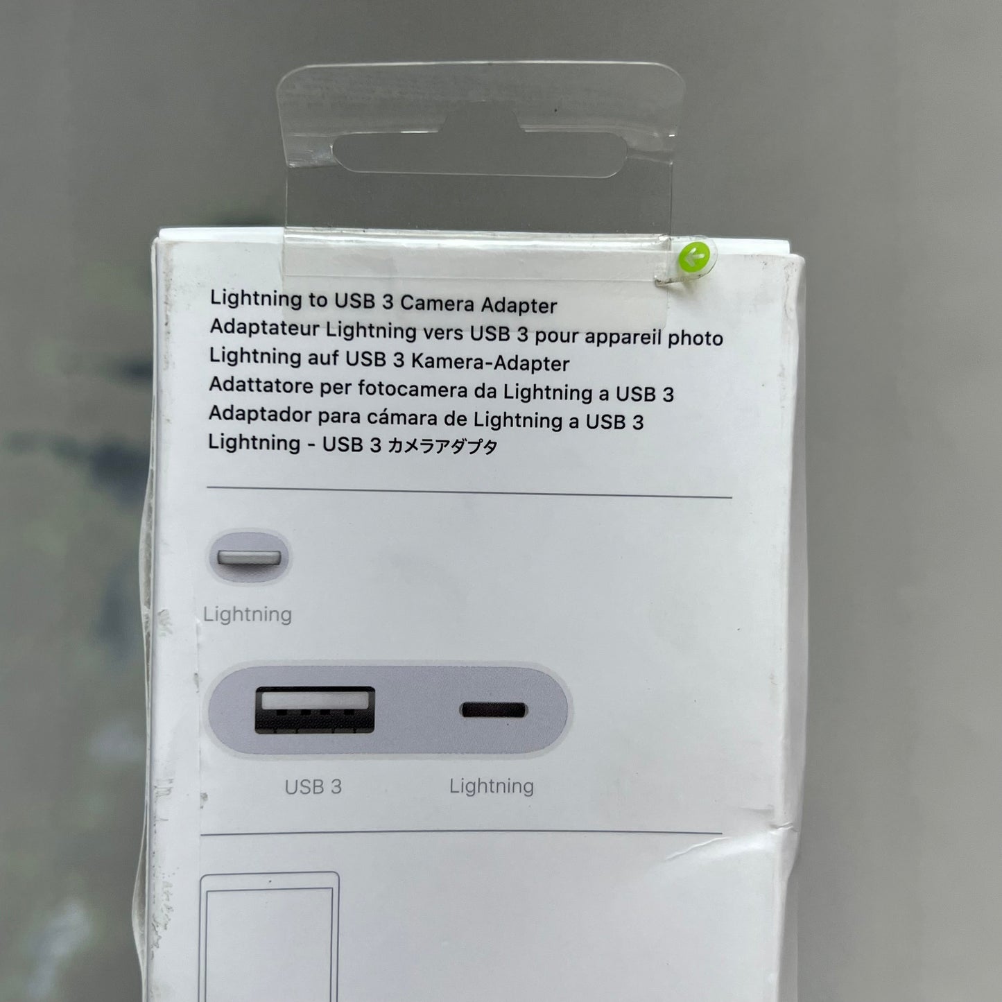 APPLE Lightning To USB 3 Camera Adapter White MK0W2AM/A (Return)