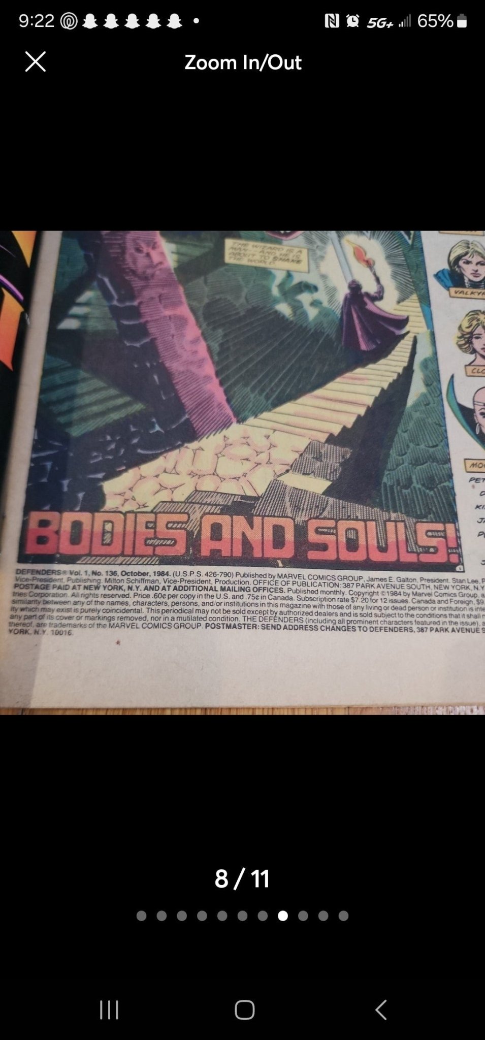 2 Marvel Comic Books Uncanny X - Men & 185 1984 New Defenders 136 1984 - I Bought a Yard Sale