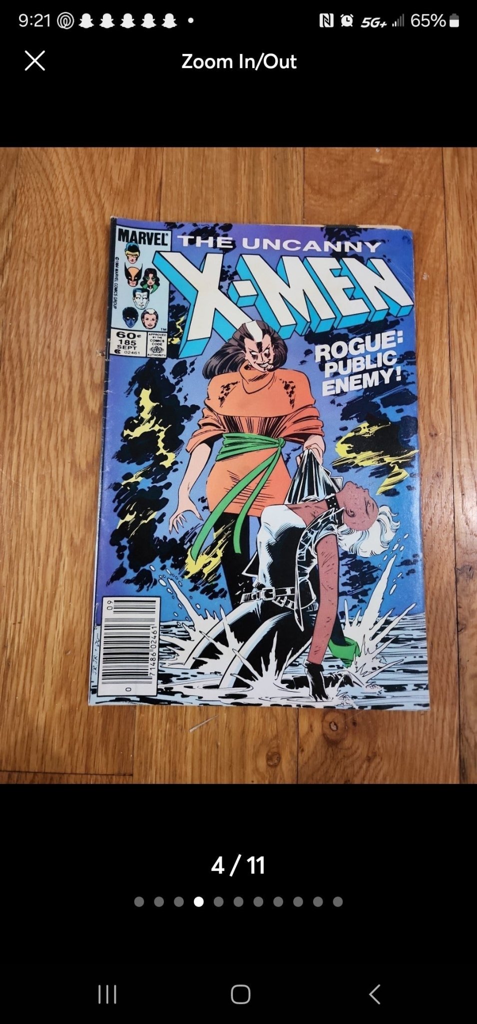 2 Marvel Comic Books Uncanny X - Men & 185 1984 New Defenders 136 1984 - I Bought a Yard Sale