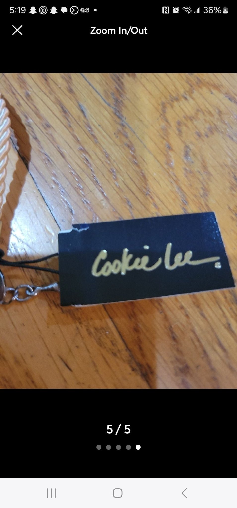 2 Necklace chokers Green and Pink - I Bought a Yard Sale