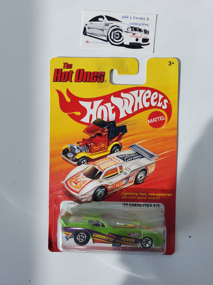 2011 Hot Wheels Hot Ones '77 Corvette F/C - I Bought a Yard Sale