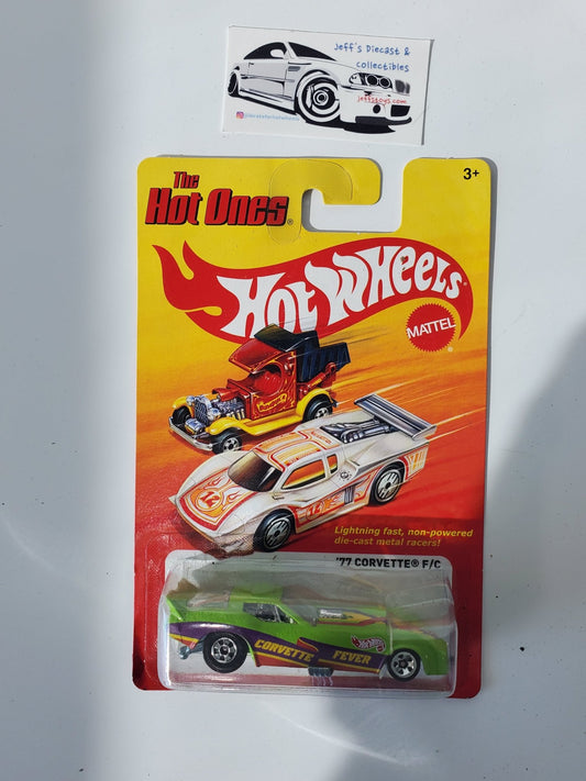 2011 Hot Wheels Hot Ones '77 Corvette F/C - I Bought a Yard Sale