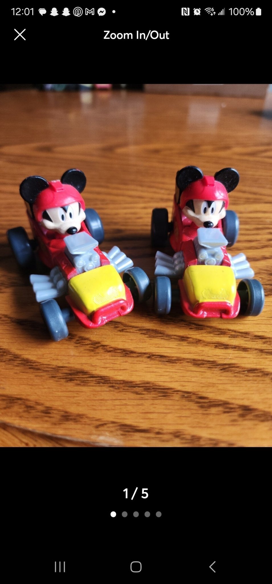 2016 Mattel Mickey and the Roadster Racers 2 "Mickey's Hot Rod" Die - Cast Disney - I Bought a Yard Sale