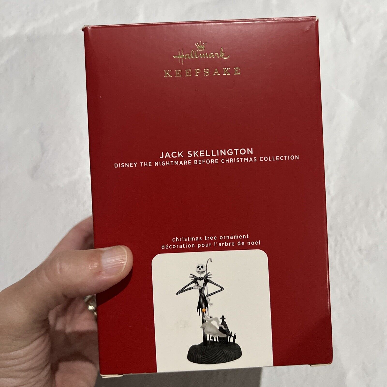 2020 Hallmark Keepsake Jack Skellington Storytellers Nightmare Before Christmas - I Bought a Yard Sale