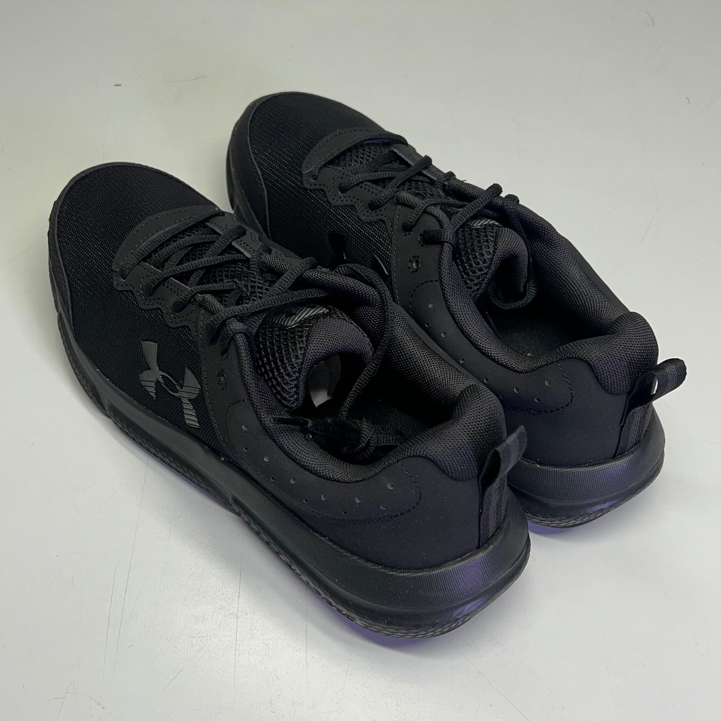 UNDER ARMOUR UA Charged Assert 10 Lightweight Sneaker Men's Sz 12.5 Black