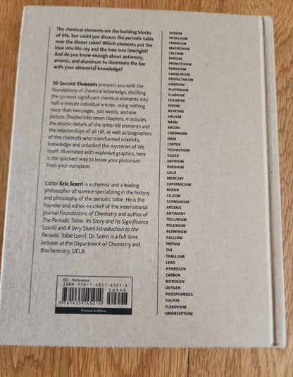 30 - Second Elements The 50 most significant Element each explained half a minute - I Bought a Yard Sale