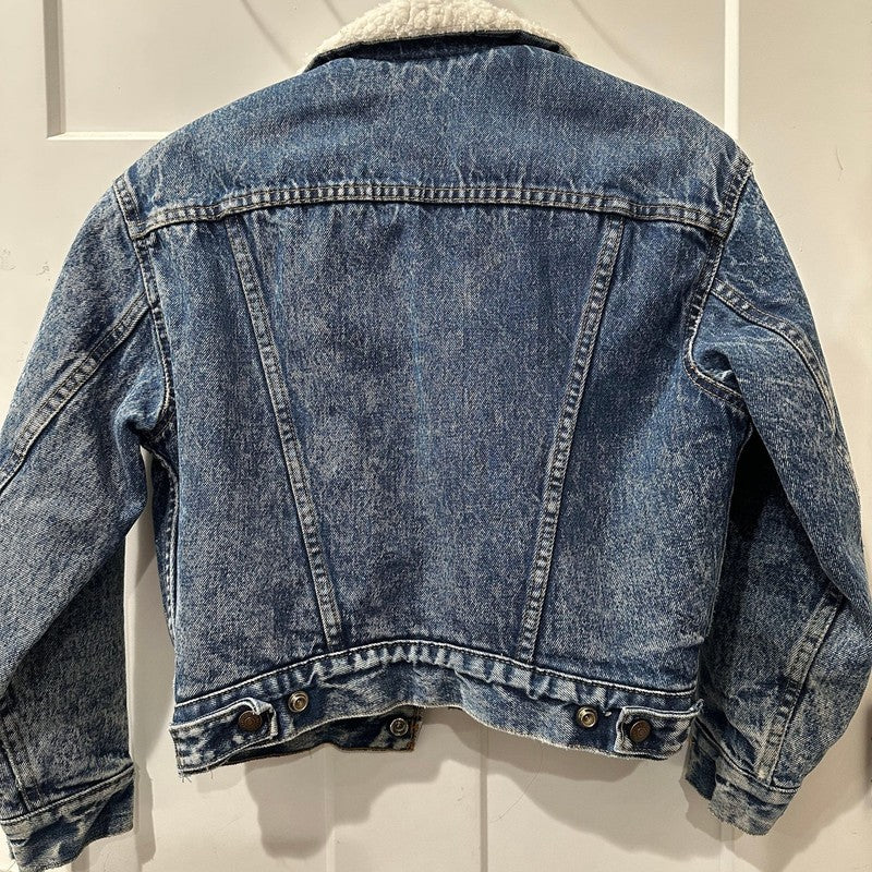 Vintage Levis Sherpa Lined Denim Trucker