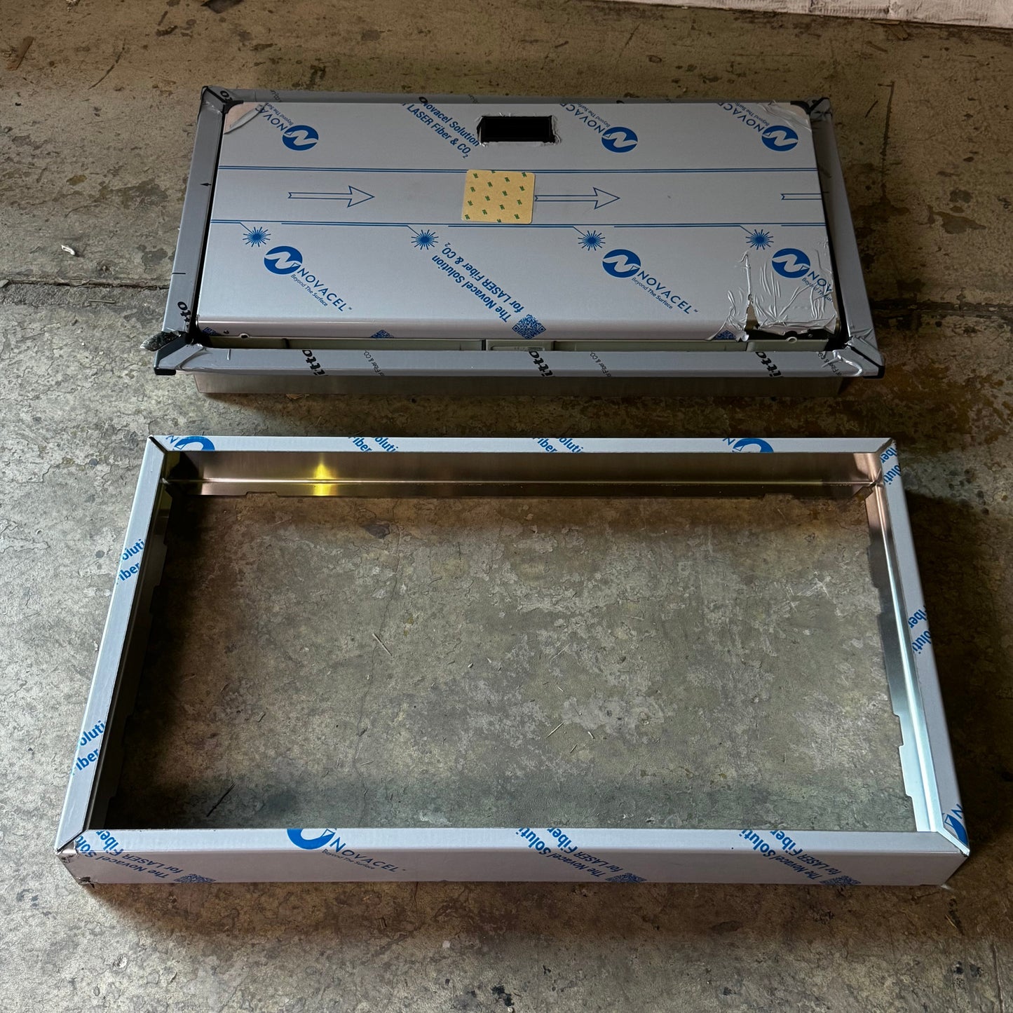 BRADLEY Diaper Changing Station 38"L x 22"H Gray 962-110000