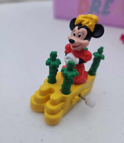 5 Disney wind - up Toys Mickey, Minnie, Goofy & Donald Duck. - I Bought a Yard Sale