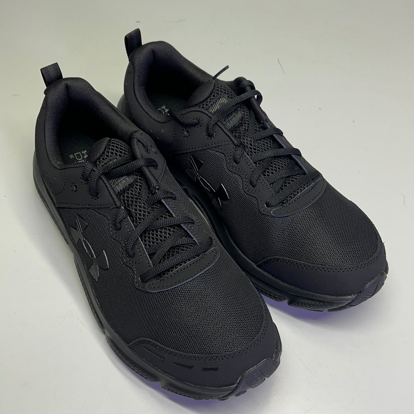UNDER ARMOUR UA Charged Assert 10 Lightweight Sneaker Men's Sz 12.5 Black