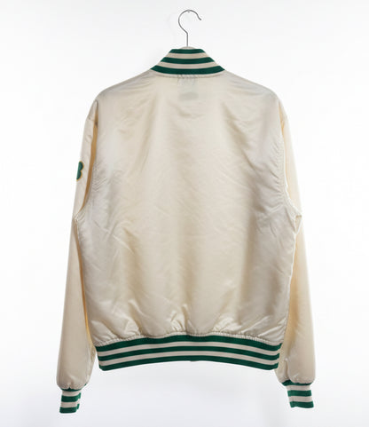 Rare Vintage White Satin Celtics Starter Jacket