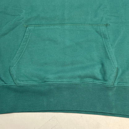 MONSTERCAT Hooded Drawstring Sweatshirt W/ Velvet Logo Men's Sz S Emerald Green
