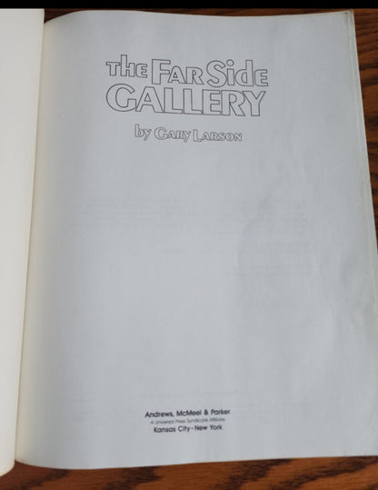 The Far Side Gallery Cartoons Comic Book by Gary Larson