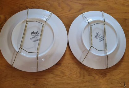 American Atelier 8" Plate Decor with brass hangers new in box - I Bought a Yard Sale