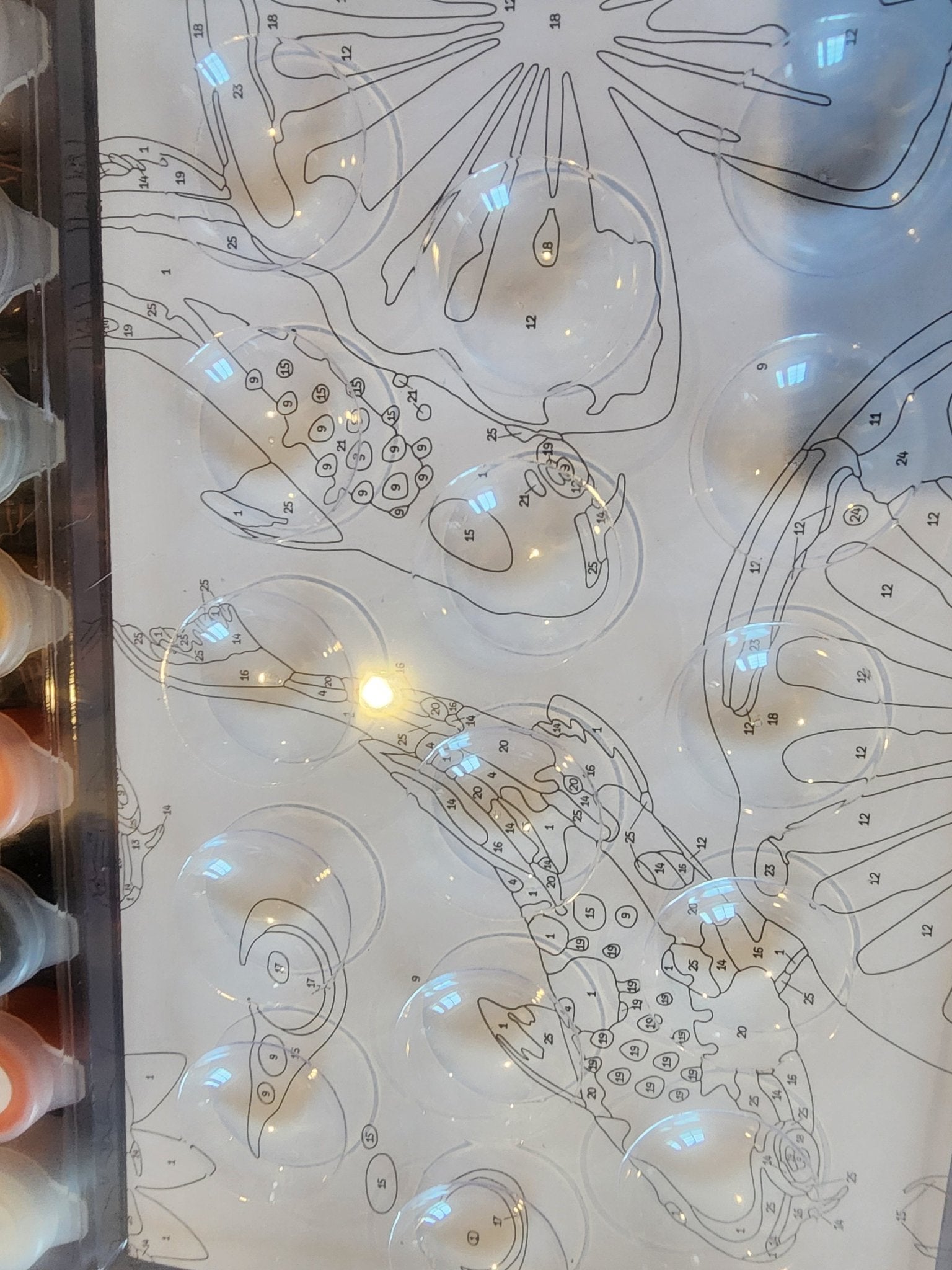 Art Maker PAINTING BY NUMBERS: KOI FISH w/ Supplies~~NIP - I Bought a Yard Sale