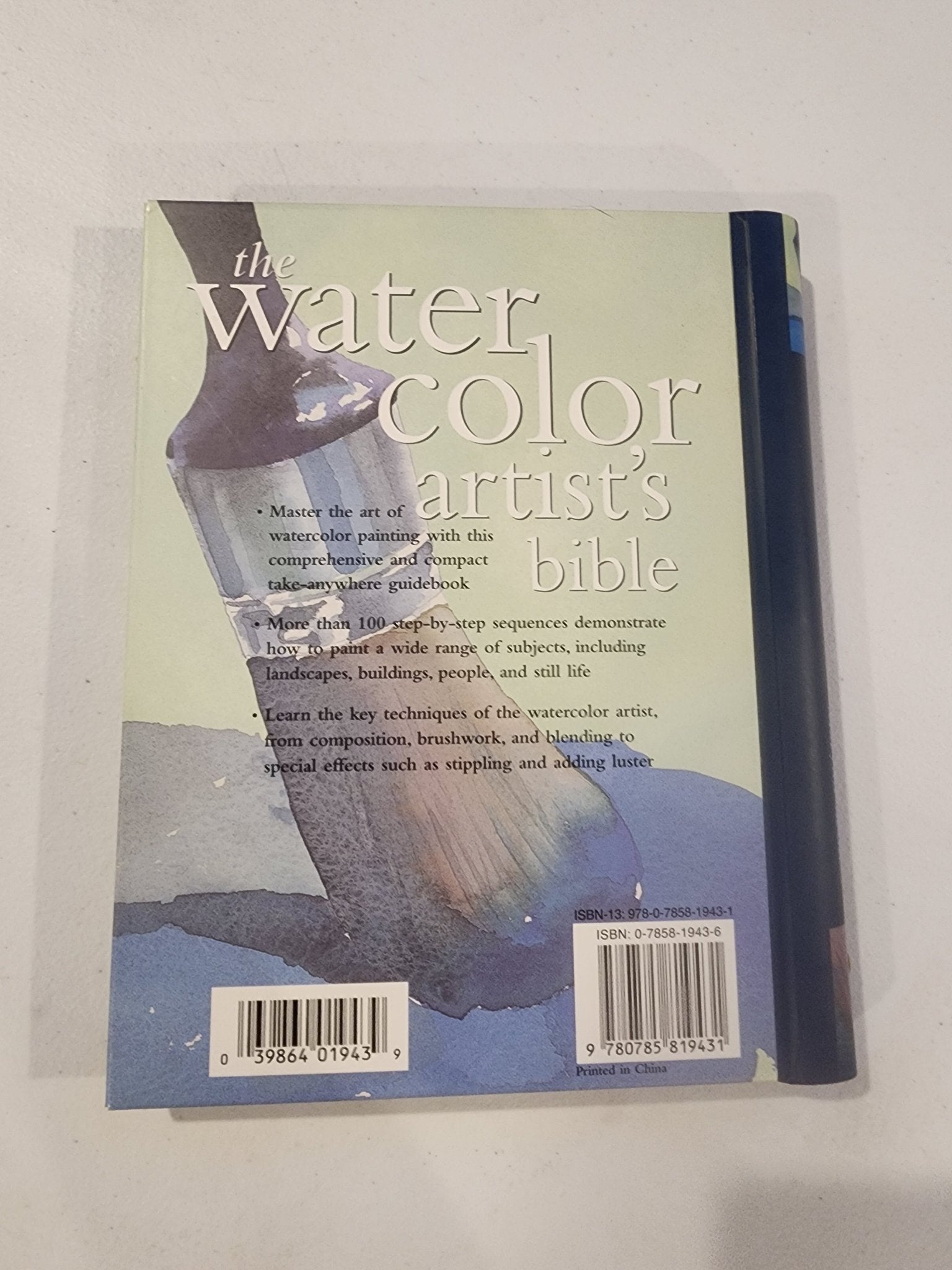 Artist's Bibles Ser.: The Watercolor Artist's Bible by Marylin Scott (2009,... - I Bought a Yard Sale