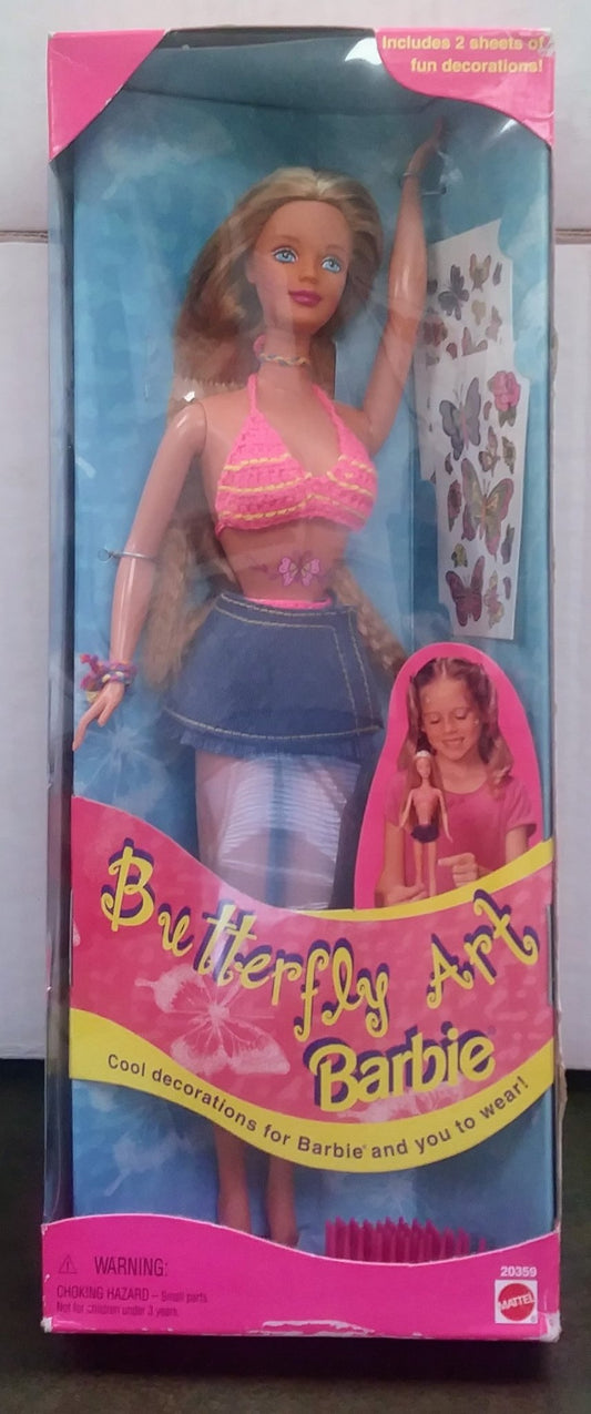 Barbie Doll - Butterfly Art Barbie (1998) - I Bought a Yard Sale