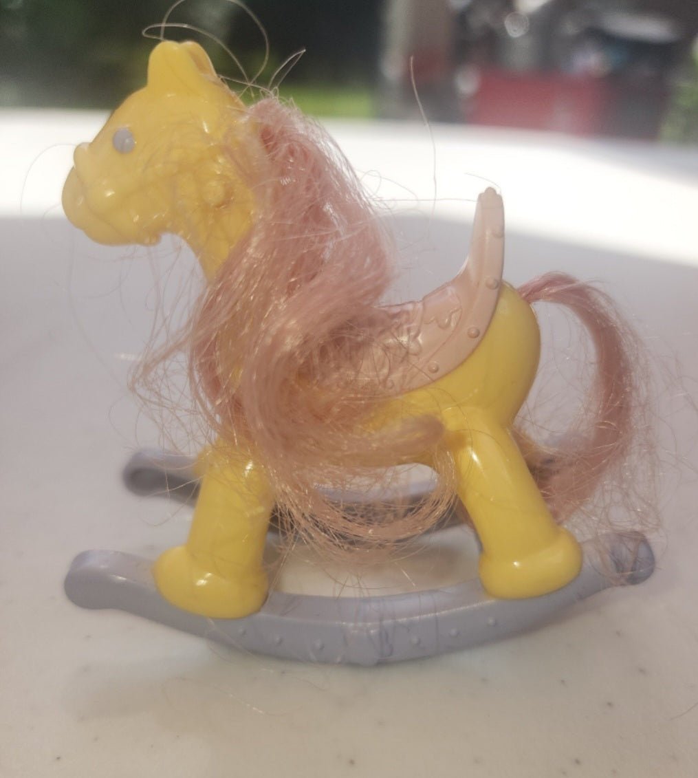 Barbie Happy Family Playset Toy Rocking Horse Yellow Purple Grandma Neighborhood - I Bought a Yard Sale