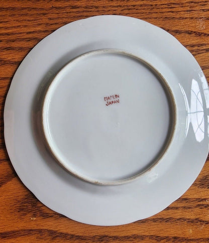 Beautiful Vintage Made in Japan China Bread Plate with Purple Violets - 7" - I Bought a Yard Sale