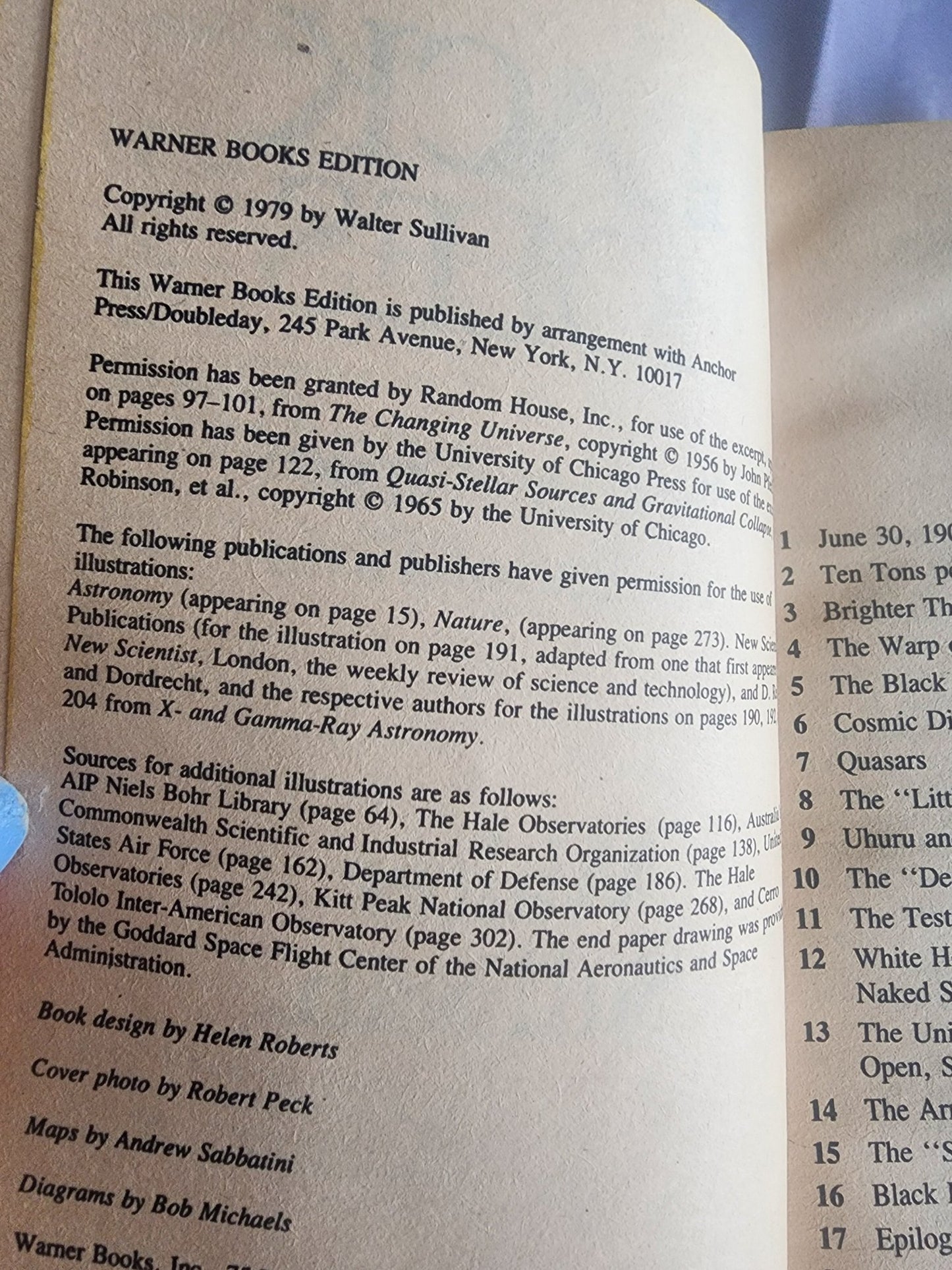 Black Holes, the Edge of Space, the End of Time Book by Walter Sullivan - I Bought a Yard Sale