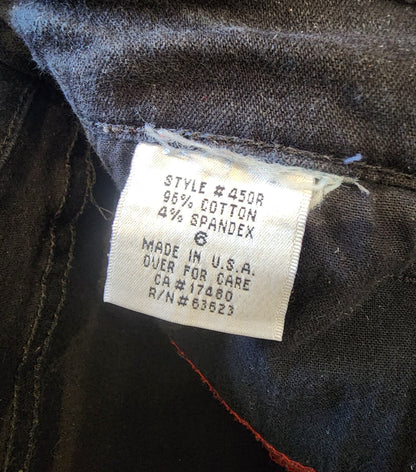Black Jeans with diamond like studs 6 by NYDJ tummy tuck Jeans - I Bought a Yard Sale