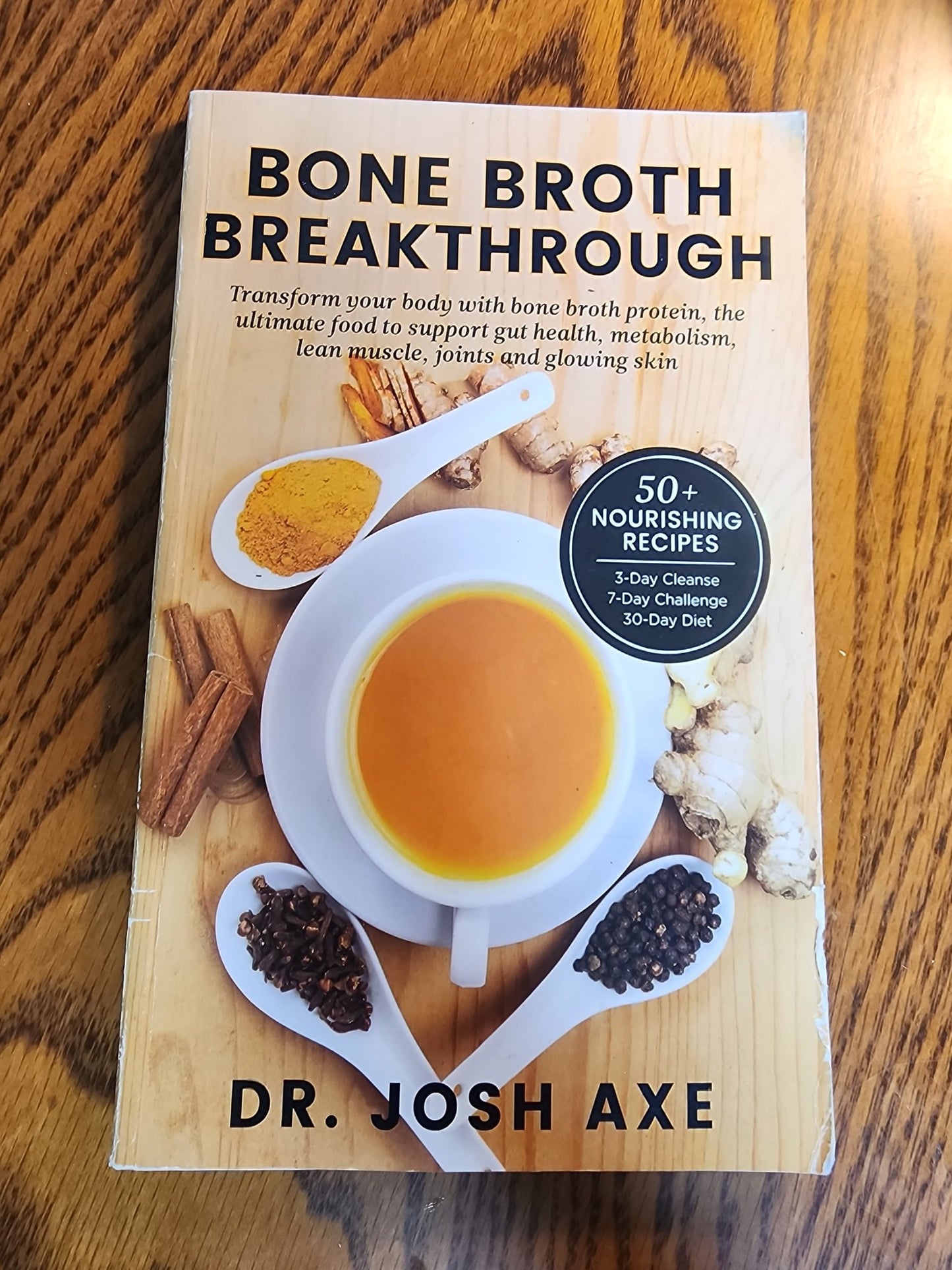 Bone Broth Breakthrough by Dr. Josh Axe | Gut Health Metabolism Weight Loss cook book - I Bought a Yard Sale