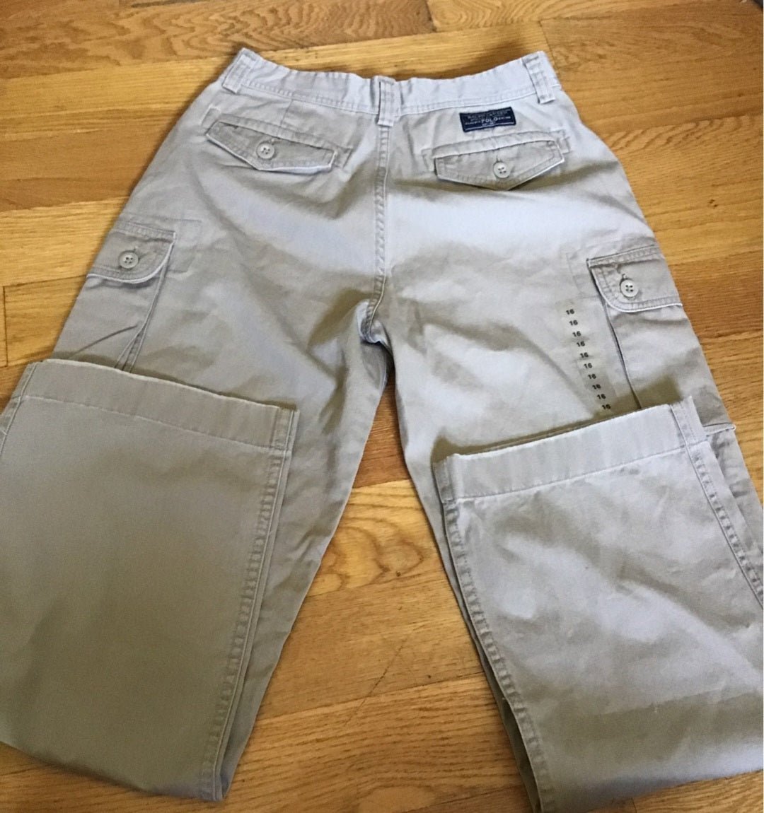 Boys Polo Khaki Carpenter Pants - I Bought a Yard Sale