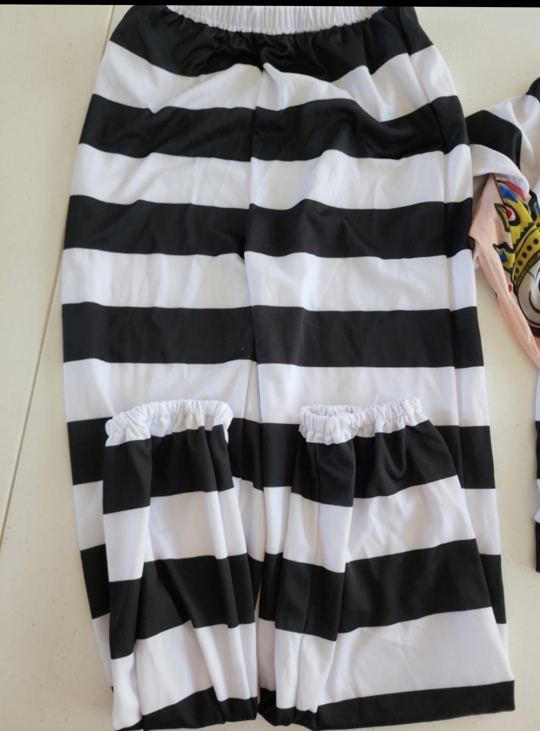 Boy's Prisoner Convict Tattoo Sleeves Child Size L 10 - 12 Halloween Costume - I Bought a Yard Sale