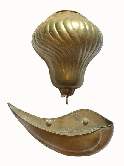 Brass Water Lavabo with Faucet Wall Hanging for Home, Garden, Store, or Cafe. - I Bought a Yard Sale