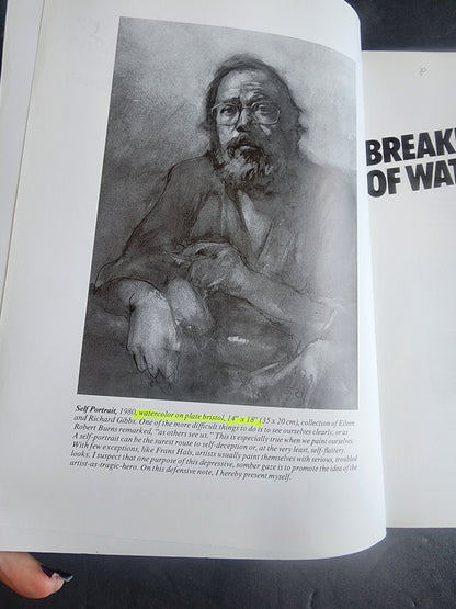 Breaking the Rules of Watercolor Burt Silverman paperback book i - I Bought a Yard Sale