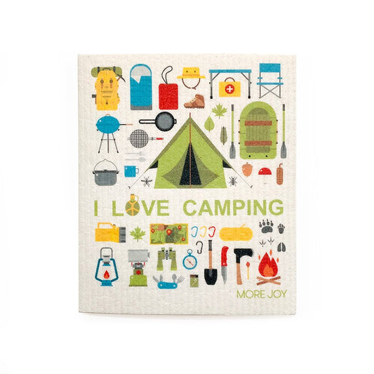 Camping Swedish Dishcloth - I Bought a Yard Sale