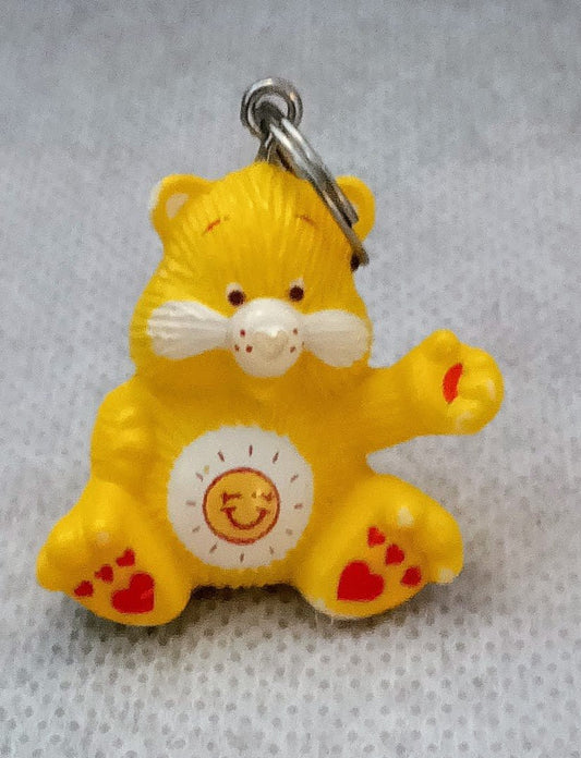 Care Bears keychain - Funshine Bear - I Bought a Yard Sale