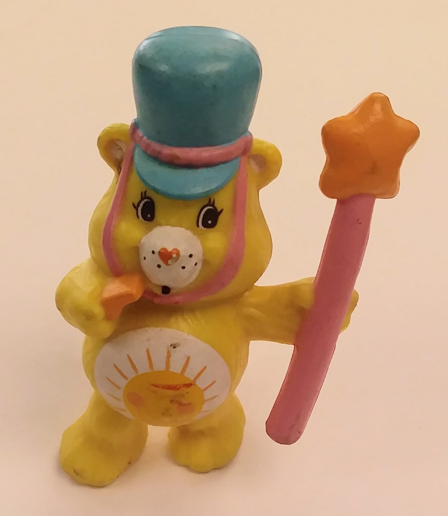 Care Bears mini figure - Funshine Bear (leading parade) - I Bought a Yard Sale