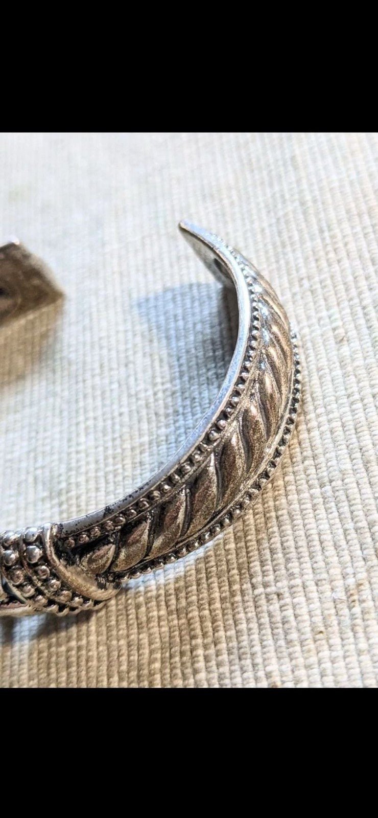 Carolyn Pollack Relios Sterling Silver 925 Scroll Filigree Cuff Bracelet - I Bought a Yard Sale