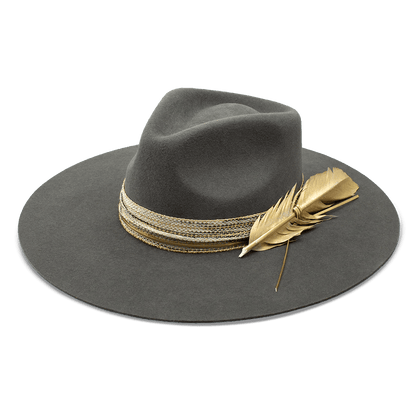 Charlie 1 Horse Smoke Ain't Clear - Wool Felt Cowgirl Hat - I Bought a Yard Sale