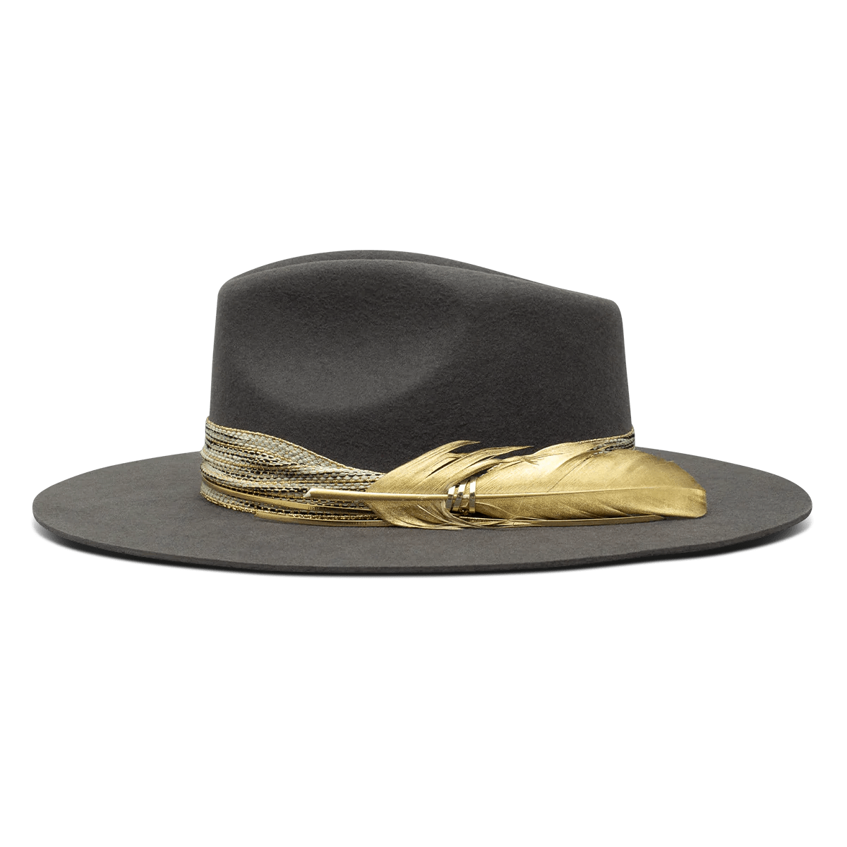 Charlie 1 Horse Smoke Ain't Clear - Wool Felt Cowgirl Hat - I Bought a Yard Sale