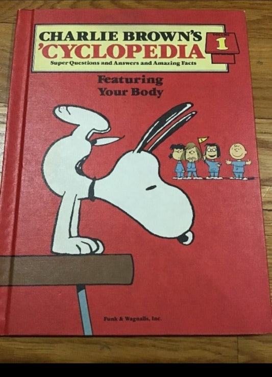 Charlie Brown's 'Cyclopedia Vol. 1 - Fun Facts About the Human Body! - I Bought a Yard Sale