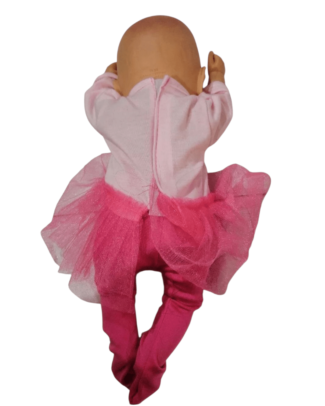 Cititoy Reborn Girl 14" Baby Doll 1994 anomatically correct w/ pink Flamingo outfit - I Bought a Yard Sale