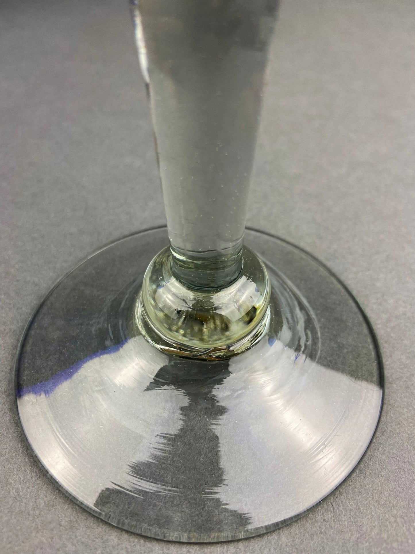 Cobalt Blue Hand Blown Stemware. Set of Six Heavy Spanish/Mexican Style Stemed Glasses. Primitive Drinkware. Stylish Barware. - I Bought a Yard Sale