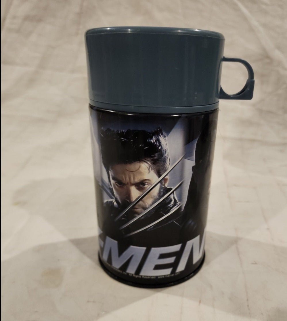 Collectible Marvel X - Men X2 Thermos featuring Wolverine, - I Bought a Yard Sale