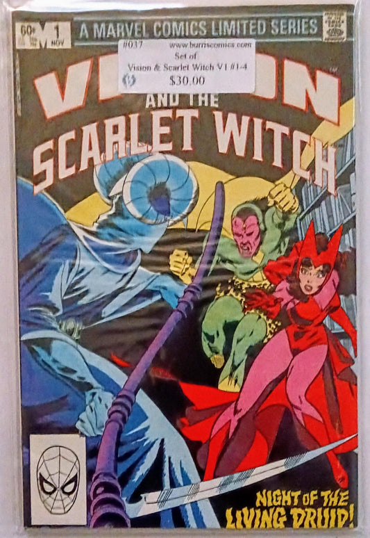 Comic Book Set: Vision and the Scarlet Witch 1 - 4, Marvel Comics - I Bought a Yard Sale