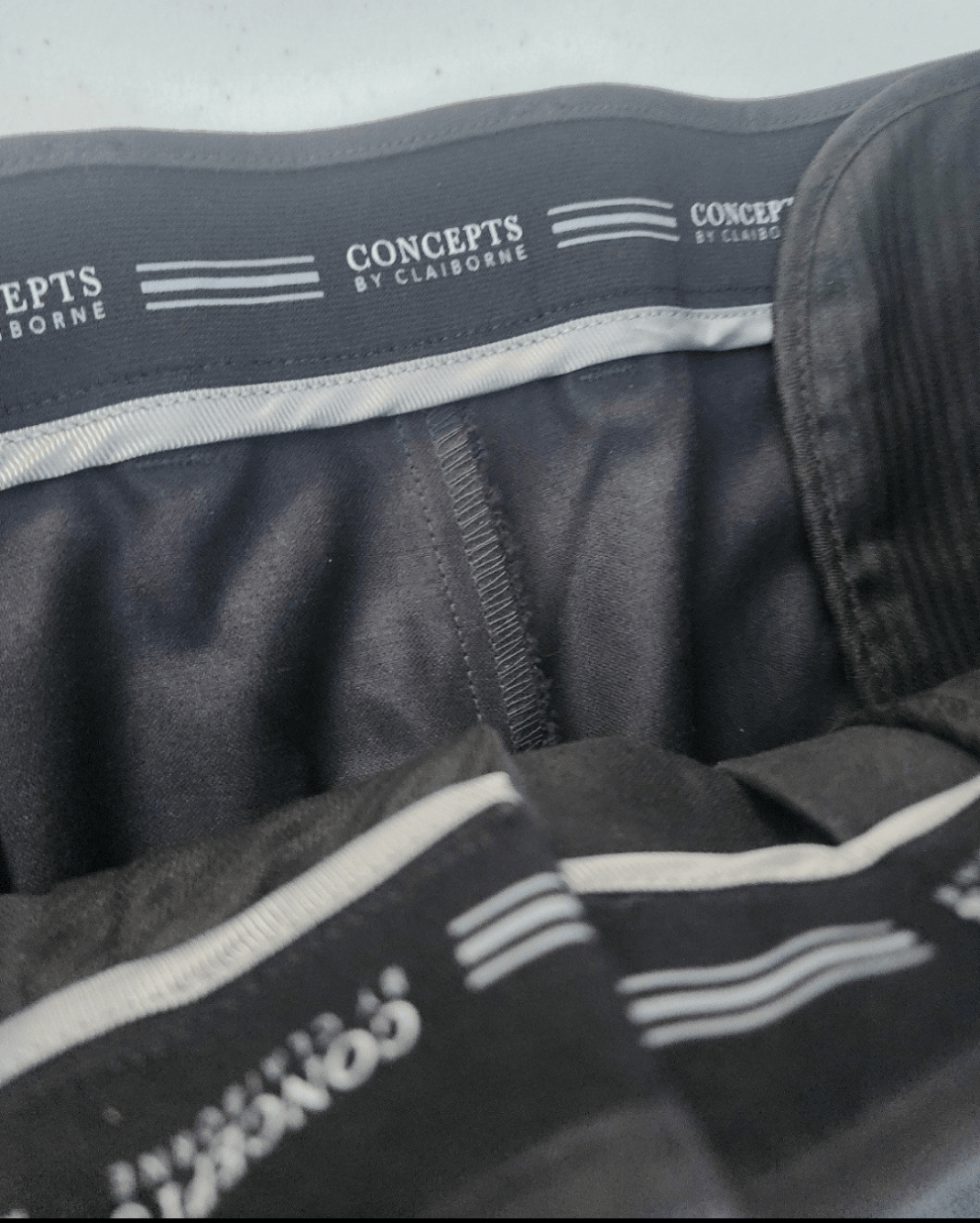 Concept by Claiborne Men's Black Pants 40"x 34"L - I Bought a Yard Sale