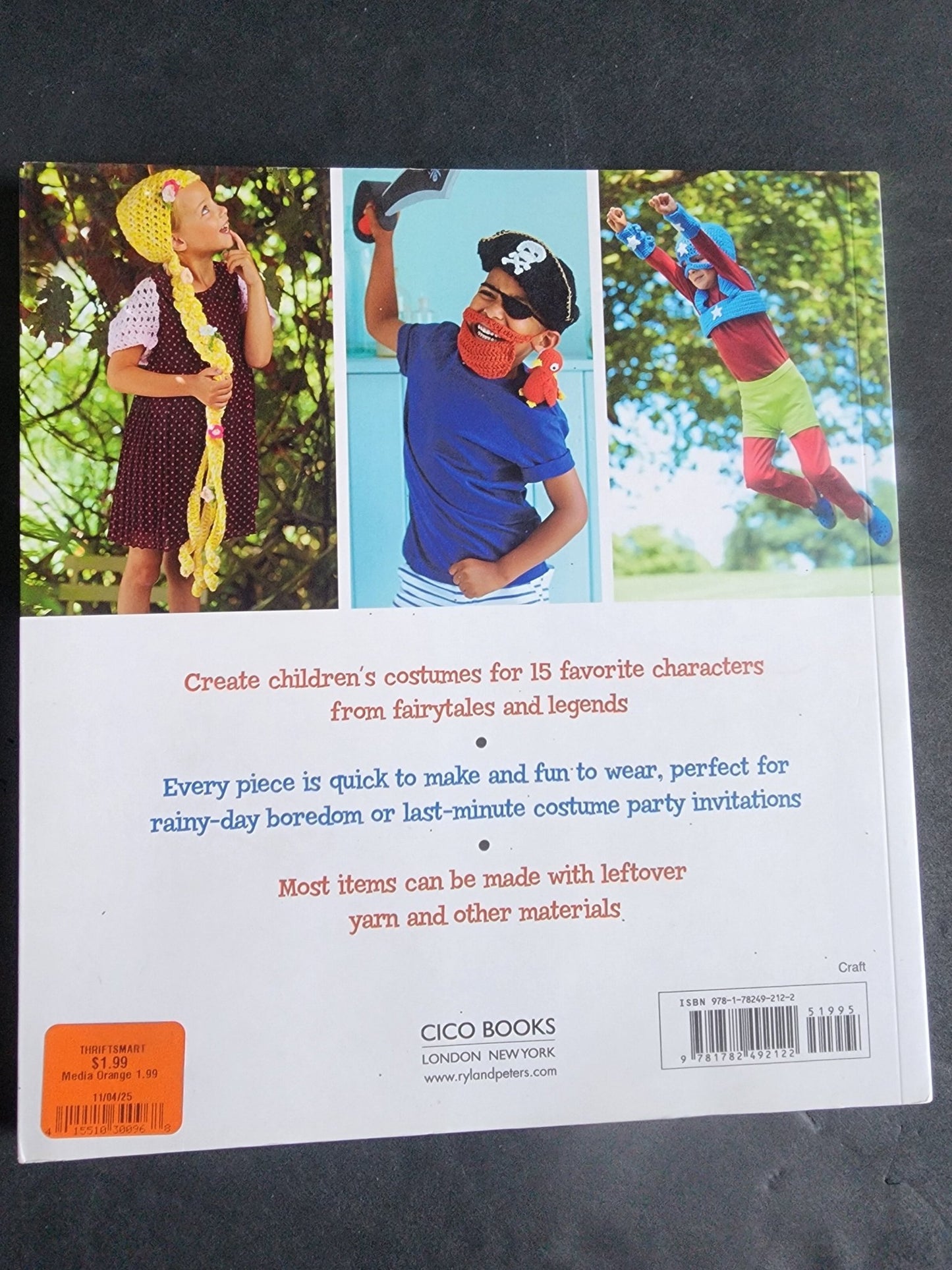 Crochet Book Dress - Up: Over 35 cute and easy pieces to create character costume - I Bought a Yard Sale