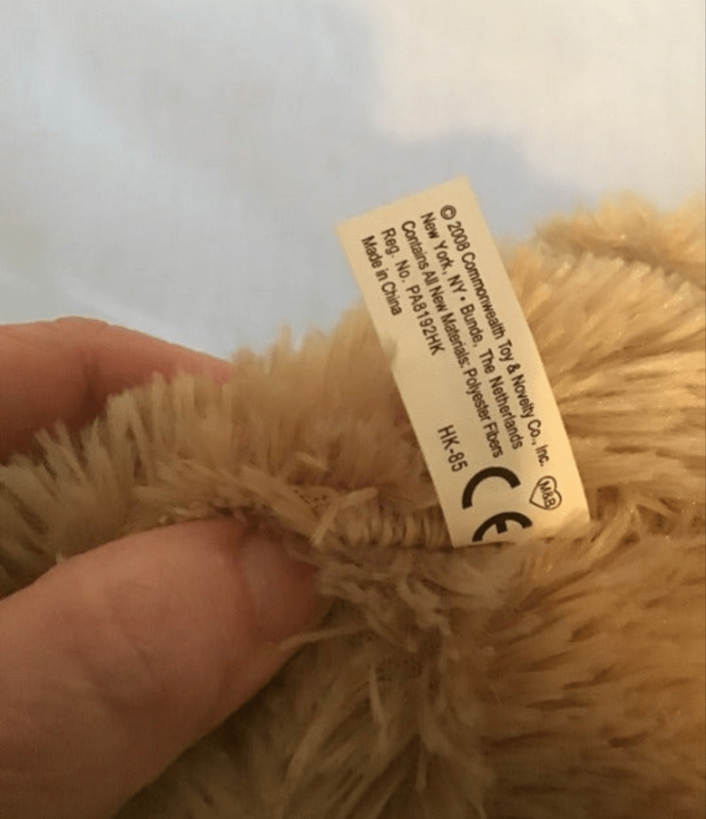 Cuddly Plush Bunny Rabbit dressed in sweater & Vest - I Bought a Yard Sale