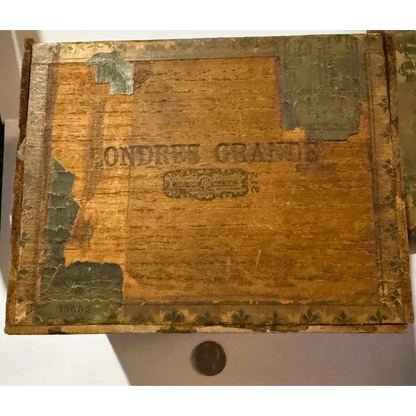 Antique Renter's Special Cigar Box 🗃️ | Louisville Kentucky Factory No. 11 | CMIU Union Label | 1900s